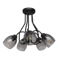 Hængende lysekrone MARIETTA 5xE27/15W/230V