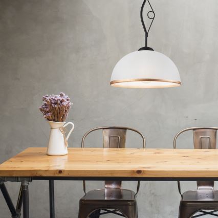 Hængende lysekrone RETRO 1xE27/60W/230V