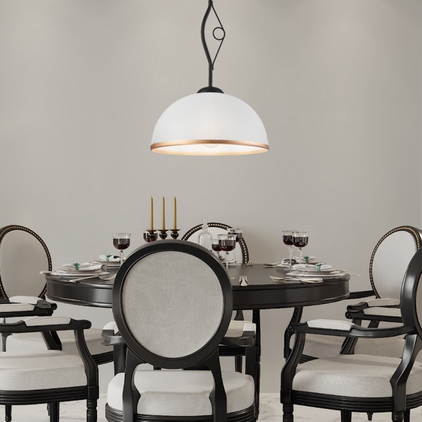 Hængende lysekrone RETRO 1xE27/60W/230V