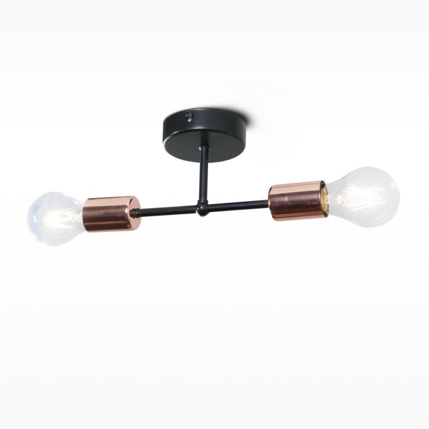 Hængende lysekrone SOLIDO 2xE27/60W/230V