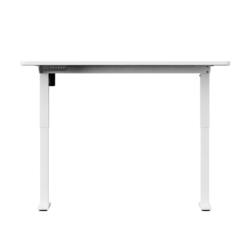 Højdejusterbar skrivebord LEVANO 140x60 cm hvid
