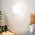 Ideal Lux 59815 - LED RGBW dæmpbar væglampe MAPA 1xE27/12W/230V 2700-6500K