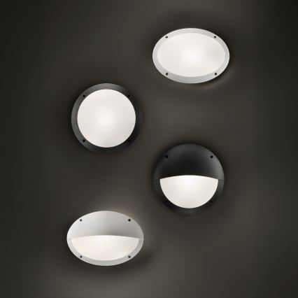 Ideal Lux - Arbejdslampe 1xE27/23W/230V IP66 sort