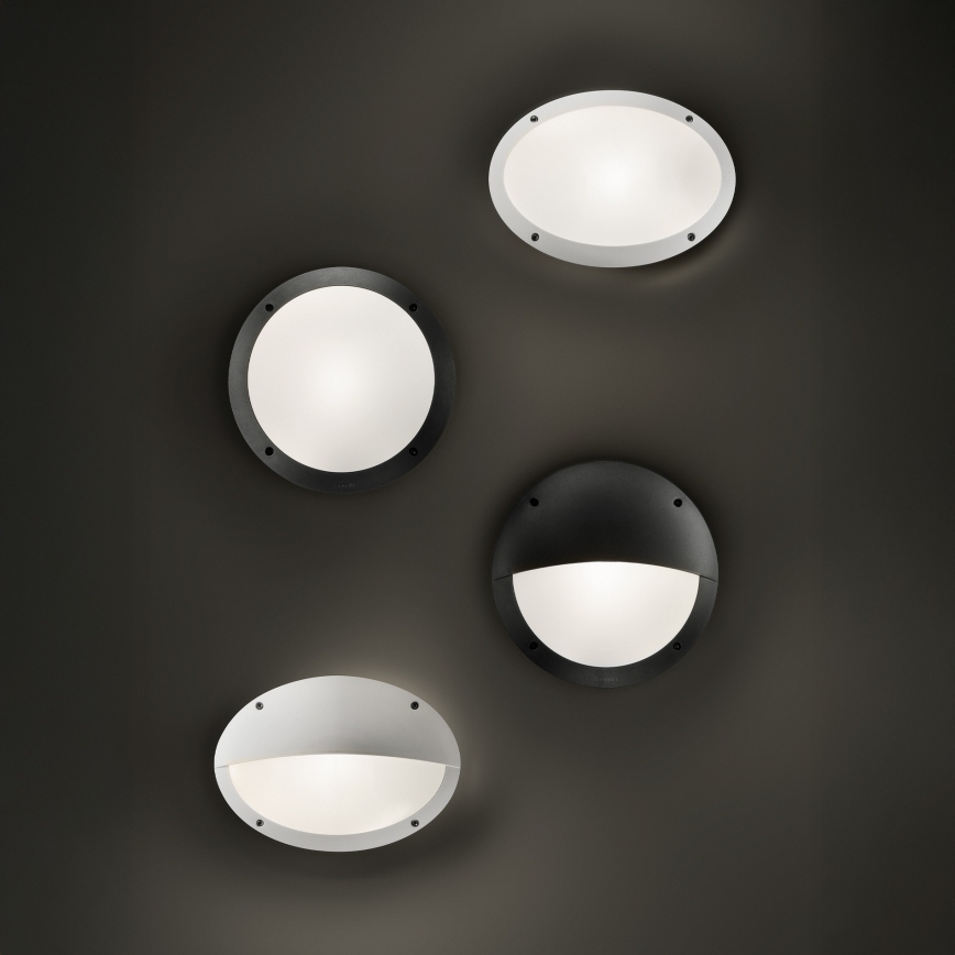 Ideal Lux - Arbejdslampe 1xE27/23W/230V IP66 sort