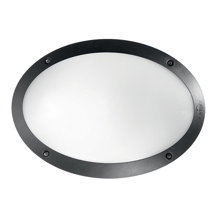 Ideal Lux - Arbejdslampe 1xE27/23W/230V IP66 sort