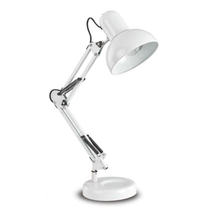 Ideal Lux - Bordlampe 1xE27/40W/230V hvid