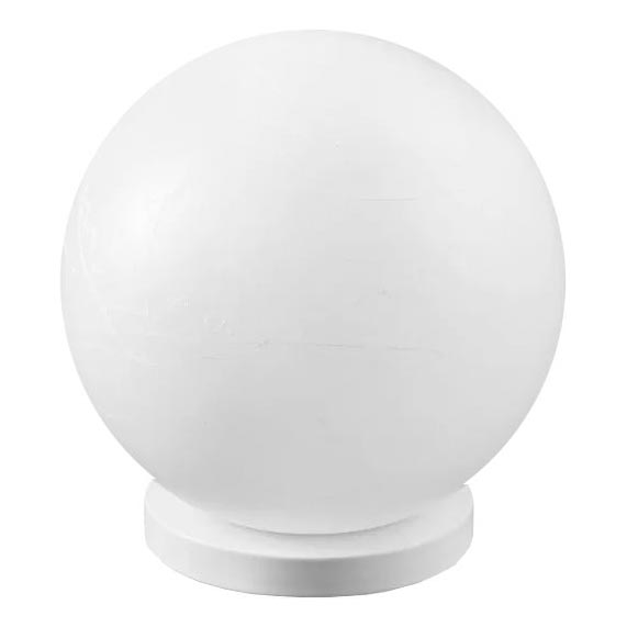 Ideal Lux - Bordlampe CARTA 1xE27/25W/230V diameter 30 cm hvid