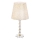 Ideal Lux - Bordlampe i krystal QUEEN 1xE27/60W/230V guldfarvet