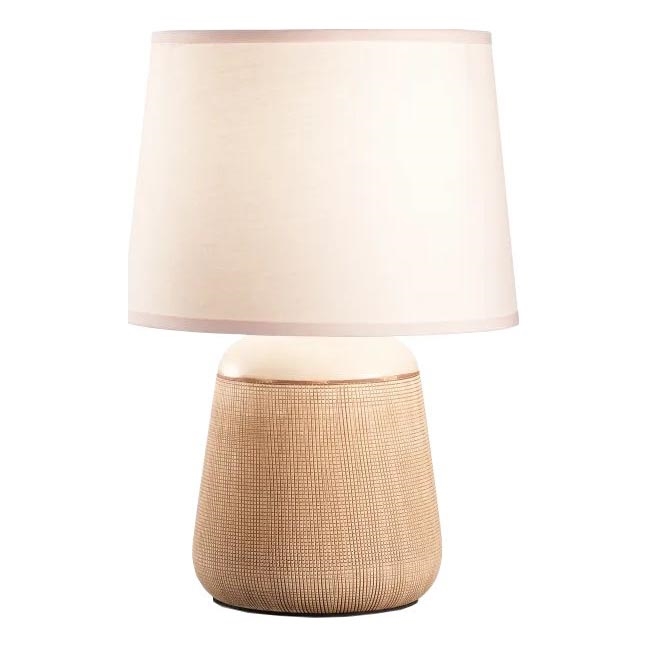 Ideal Lux - Bordlampe KALI 1xE14/40W/230V keramik/cremefarvet/beige