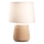 Ideal Lux - Bordlampe KALI 1xE14/40W/230V keramik/cremefarvet/beige