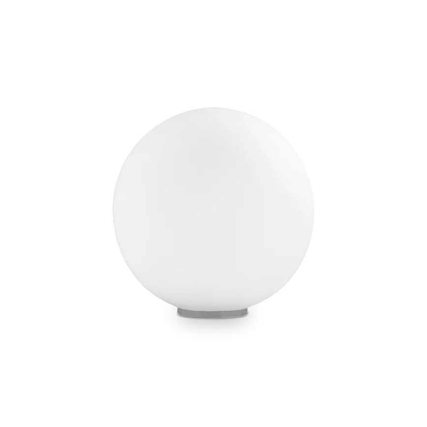 Ideal Lux - Bordlampe MAPA 1x E27, 42 W, 230 V, Ø 20 cm, hvid