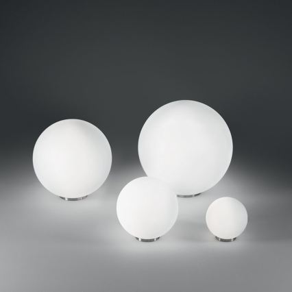 Ideal Lux - Bordlampe MAPA 1x E27, 42 W, 230 V, Ø 20 cm, hvid