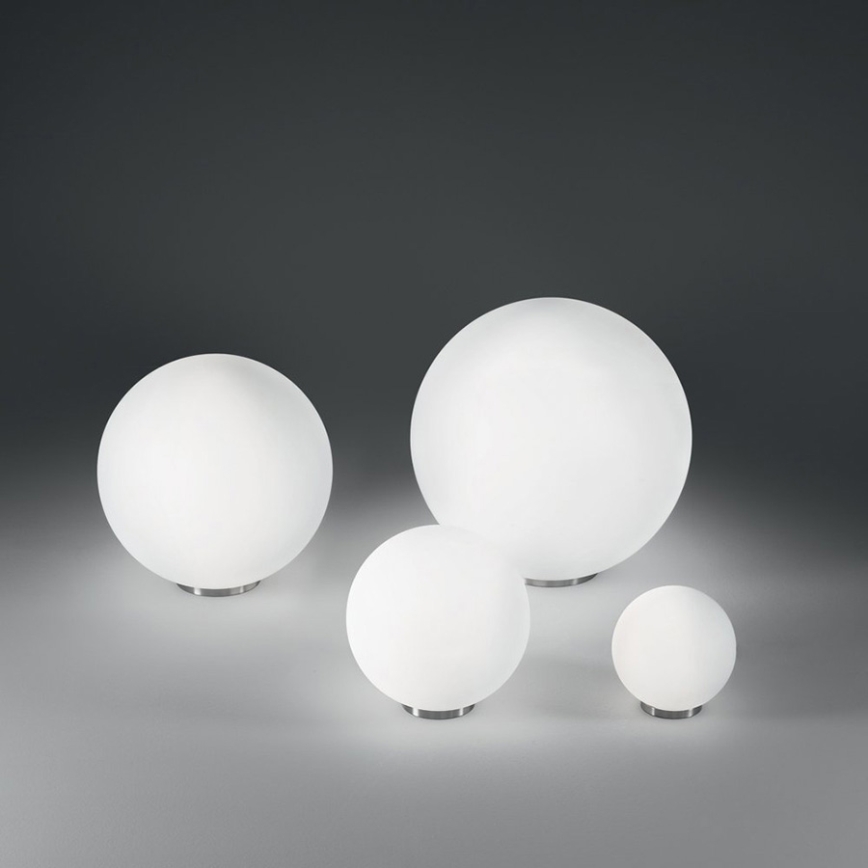 Ideal Lux - Bordlampe MAPA 1x E27, 42 W, 230 V, Ø 20 cm, hvid