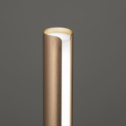 Ideal Lux - Dæmpbar LED-bordlampe DORICA LED/8W/230V CRI 90 guldfarvet