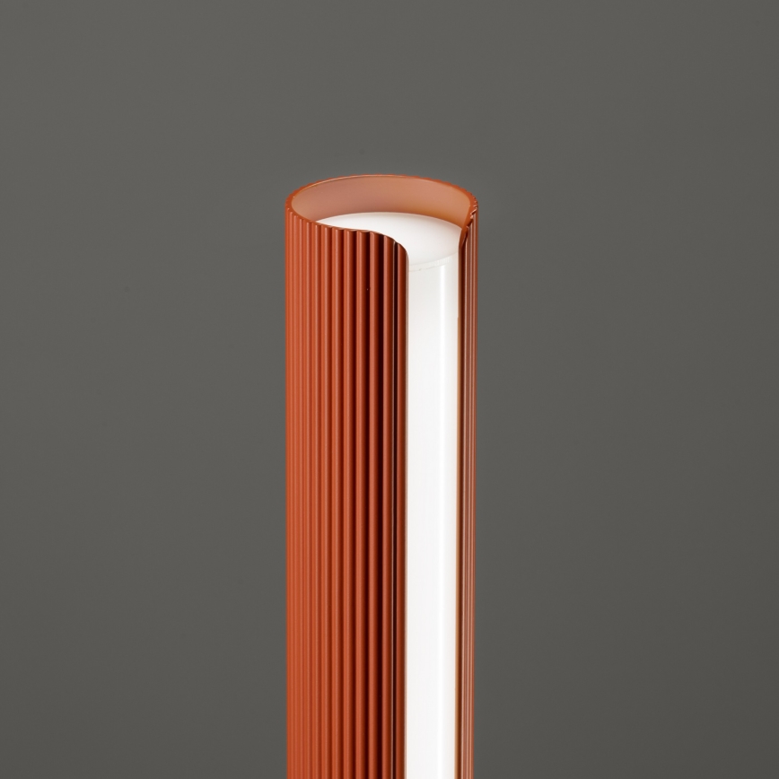 Ideal Lux - Dæmpbar LED-bordlampe DORICA LED/8W/230V CRI 90 orange