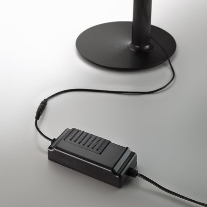 Ideal Lux - Dæmpbar LED-gulvlampe DORICA LED/50W/230V CRI 90 mat krom