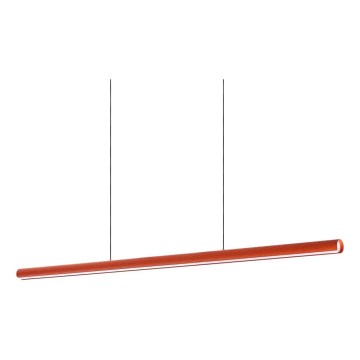Ideal Lux - Dæmpbar LED-pendel med kabel DORICA LED/35W/230V CRI 90 140 cm orange