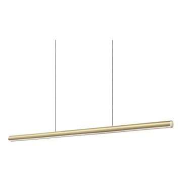 Ideal Lux - Dæmpbar LED-pendel på wire DORICA LED/35W/230V CRI 90 140 cm messing