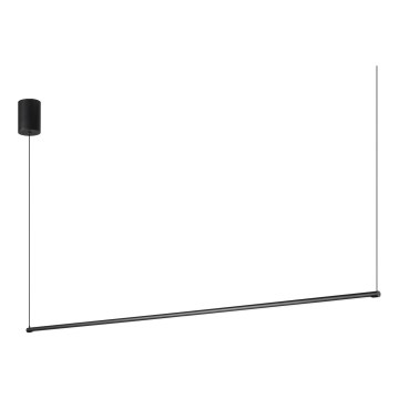 Ideal Lux - ESSENCE LED-pendel på wire, 19 W, 230 V, 3000 K, CRI 90, sort