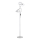Ideal Lux - Gulvlampe 2xE27/60W/230V sølv