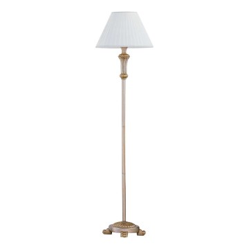 Ideal Lux - Gulvlampe FIRENZE 1xE14/40W/230V guldfarvet