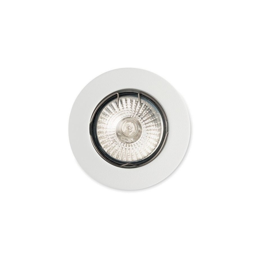 Ideal Lux - Indbygningslampe JAZZ 1xGU10/50W/230V hvid