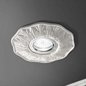 Ideal Lux - Indbygningsspot POLKA 1xGU10/50W/230V hvid