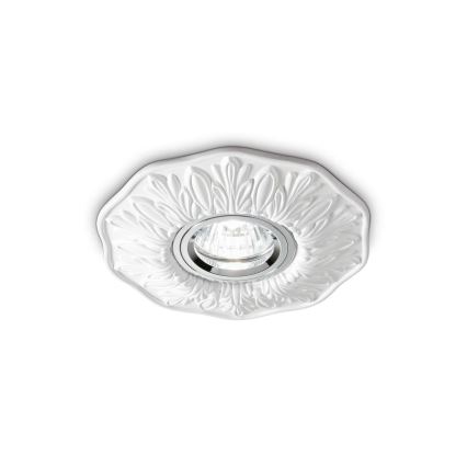 Ideal Lux - Indbygningsspot POLKA 1xGU10/50W/230V hvid