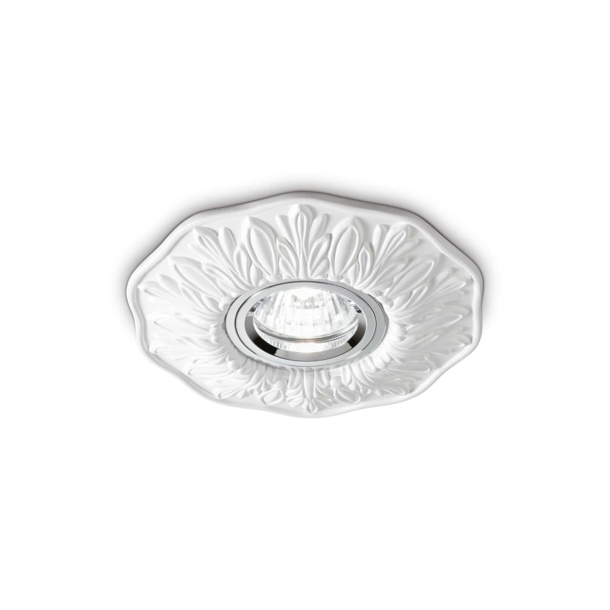 Ideal Lux - Indbygningsspot POLKA 1xGU10/50W/230V hvid
