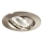 Ideal Lux - Indbygningsspot SWING 1xGU10/28W/230V Ø 8,2 cm mat krom