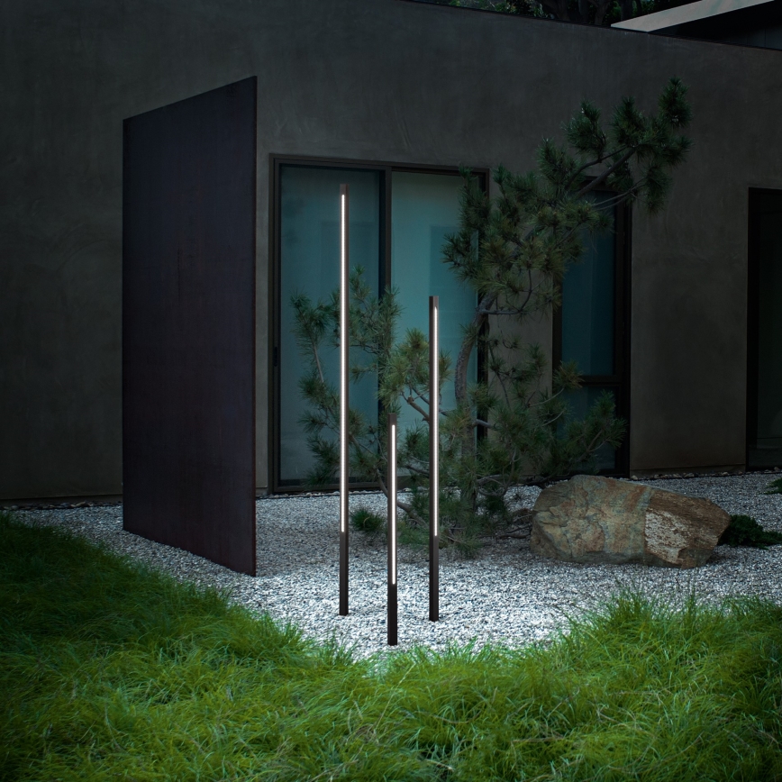 Ideal Lux - JEDI udendørs LED-lampe LED/12W/230V 80 cm CRI 90 IP65 antracit
