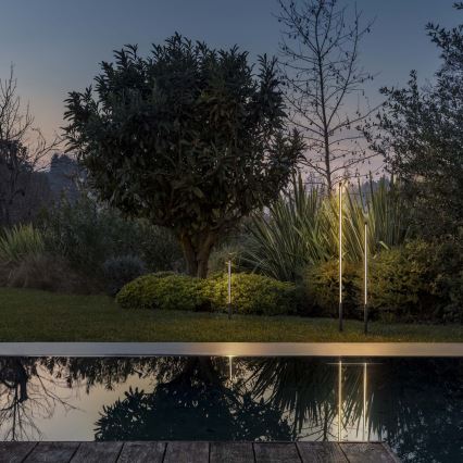 Ideal Lux - JEDI udendørs LED-lampe LED/12W/230V 80 cm CRI 90 IP65 antracit