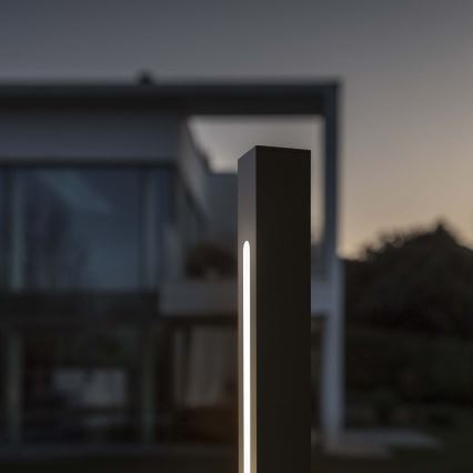 Ideal Lux - JEDI udendørs LED-lampe LED/12W/230V 80 cm CRI 90 IP65 antracit