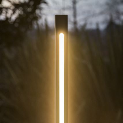 Ideal Lux - JEDI udendørs LED-lampe LED/12W/230V 80 cm CRI 90 IP65 antracit