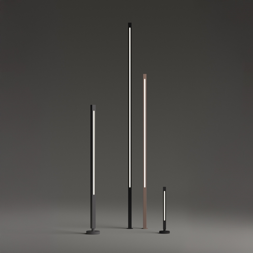 Ideal Lux - JEDI udendørs LED-lampe LED/12W/230V 80 cm CRI 90 IP65 antracit