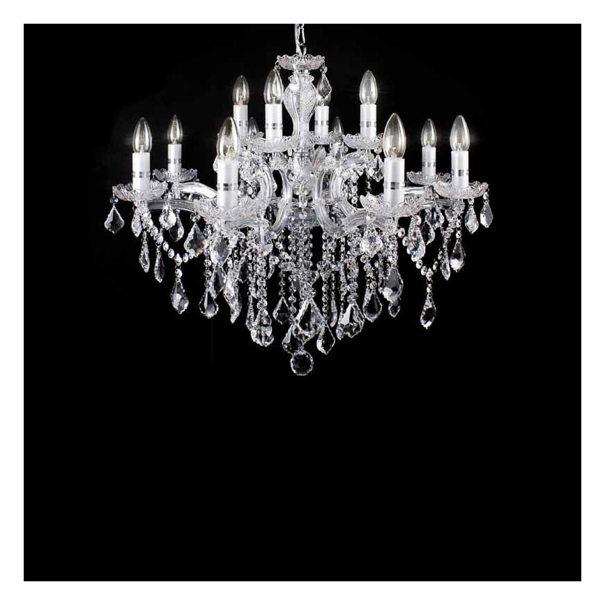 Ideal Lux - Krystal lysekrone 12xE14/40W/230V