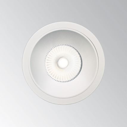 Ideal Lux - LED badeværelsesindbygningsspot GAME TRIM LED/11W/230V 3000K CRI 90 Ø 8,5 cm IP65 hvid