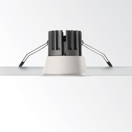 Ideal Lux - LED badeværelsesindbygningsspot GAME TRIM LED/11W/230V 3000K CRI 90 Ø 8,5 cm IP65 hvid