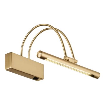 Ideal Lux - LED-billedlampe BOW LED/3,5W/230V CRI 90 26 cm guld