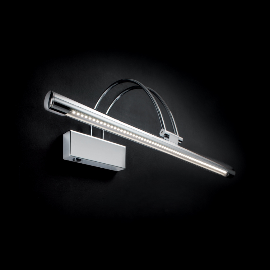 Ideal Lux - LED billedlampe BOW LED/8W/230V blank krom