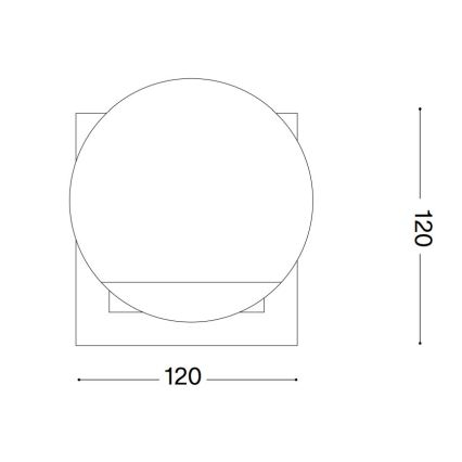 Ideal Lux - LED bordlampe ANGOLO 1xG9/3W/230V messing