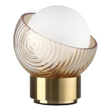 Ideal Lux - LED bordlampe BLOOM 1xG9/3W/230V guld/røget beige