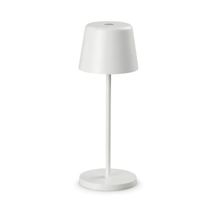 Ideal Lux - LED Dæmpbar touch-funktion udendørs bordlampe CUTE LED/2,5W/3,7V USB 2200-2700K IP65 hvid