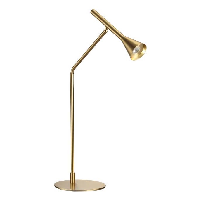 Ideal Lux - LED bordlampe m. touch-funktion dæmpbar DIESIS LED/6,5W/230V CRI 90 guldfarvet