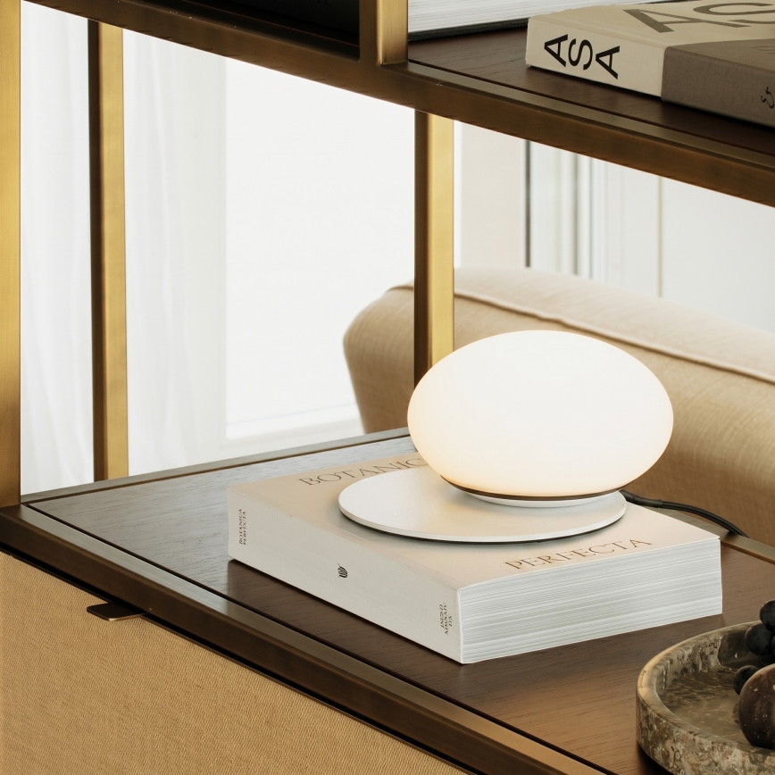 Ideal Lux - LED bordlampe NINFEA 1xGX53/9W/230V hvid