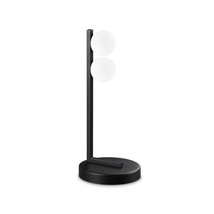 Ideal Lux - LED bordlampe PING PONG 2xLED/3W/230V CRI 90 sort