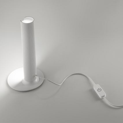 Ideal Lux - LED-dæmpbar bordlampe DORICA LED/8W/230V CRI 90 hvid