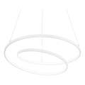 Ideal Lux - LED-dæmpbar pendel på wire OZ LED/55W/230V Ø 80 cm CRI 90 hvid