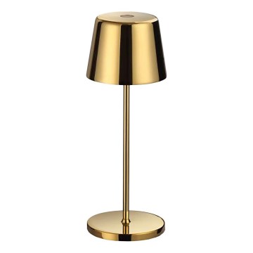 Ideal Lux - LED Dæmpbar touch-funktion udendørs bordlampe CUTE LED/2,5W/3,7V USB 2200-2700K IP65 guldfarvet