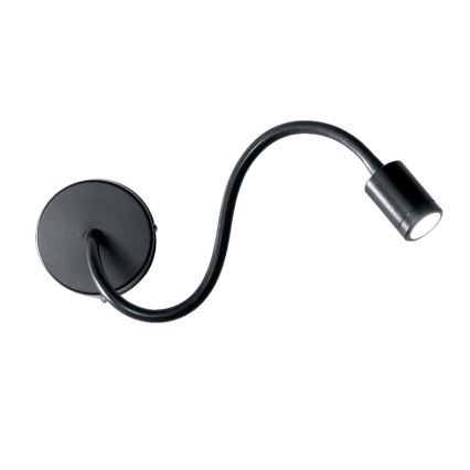 Ideal Lux - LED Fleksibel lille lampe FOCUS LED/4W/230V CRI 90 sort